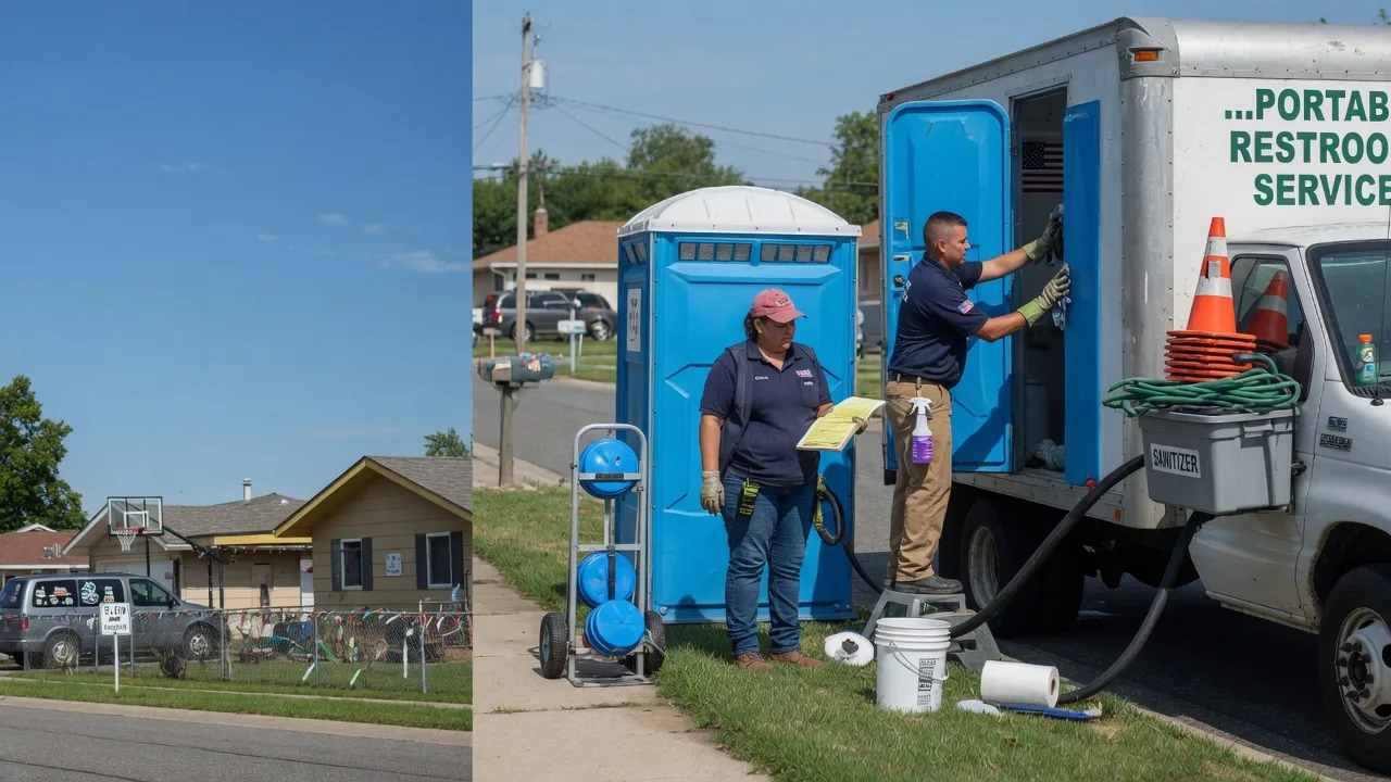 Portable Toilet Rental in Muncie, IL near me